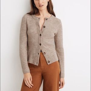 Madewell Merritt Shrunken Cardigan Sweater